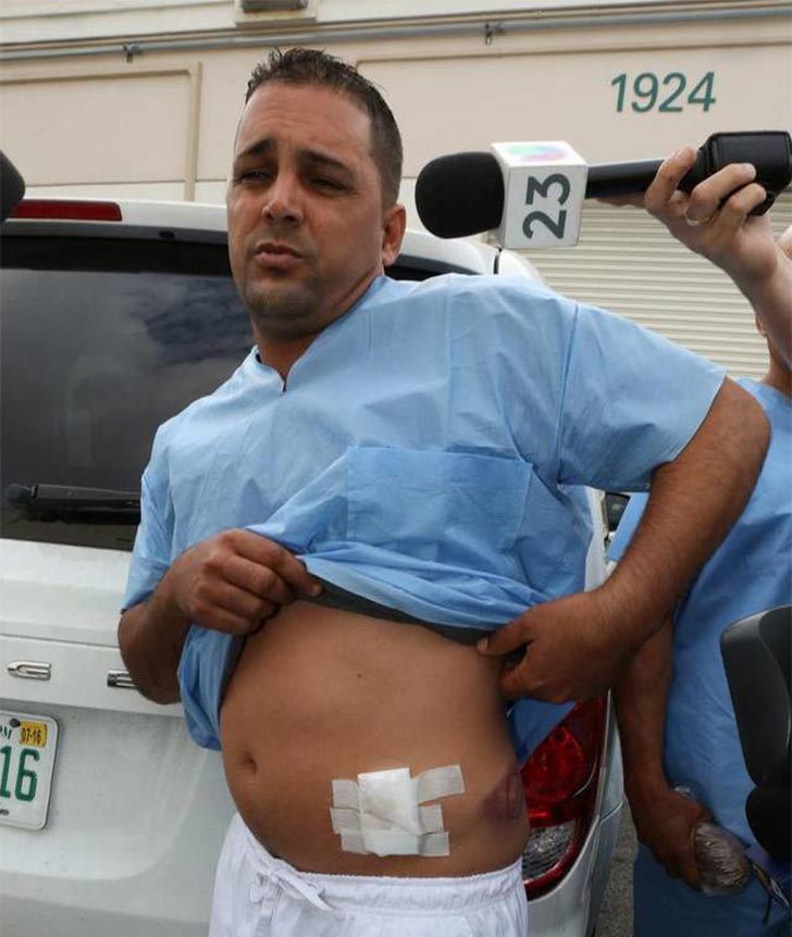 Migrante cubano atingido por um tiro enquanto fazia a travessia