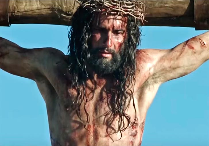 O ator brasileiro Rodrigo Santoro, que vive Jesus Cristo no remake de ‘Ben-Hur’, que estreia nos EUA em agosto