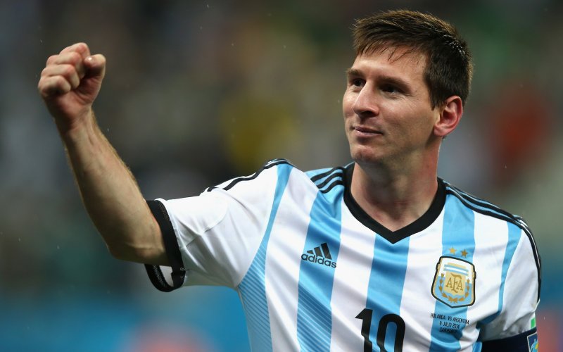 Lionel Messi é o astro da seleção argentina