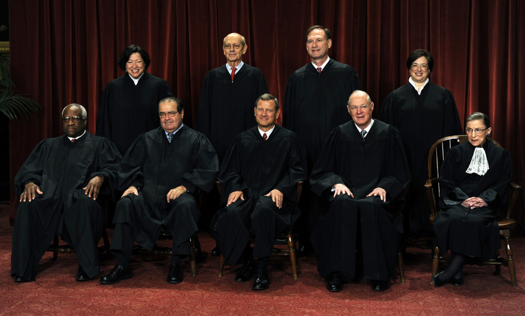 Juízes da Suprema Corte encarregados de julgar o mérito das ordens executivas do presidente
