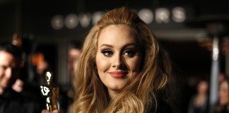 A cantora Adele