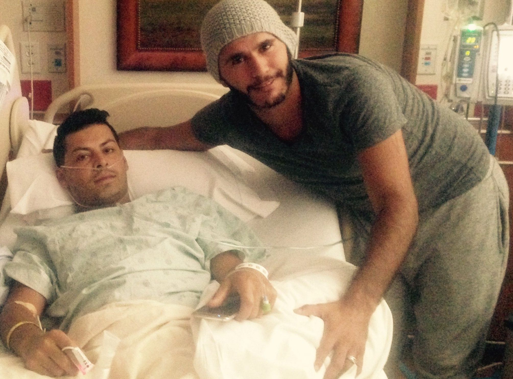 Javier Nava está se recuperando no hospital