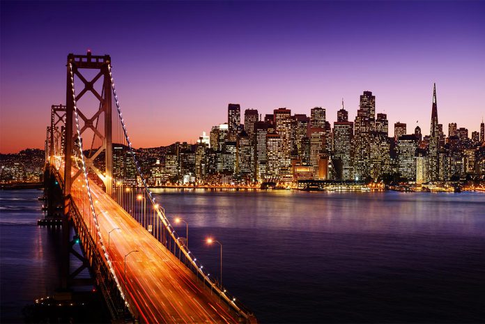 Golden Gate Bridge em São Francisco, na Califórnia