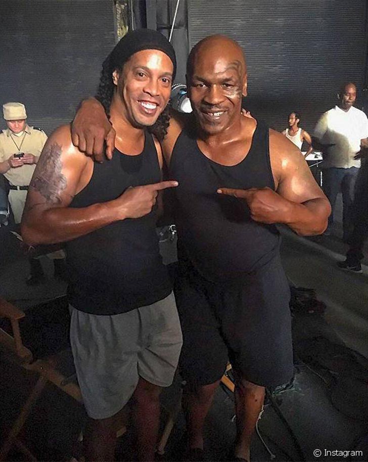 Ronaldinho Gaúcho e Mike Tyson vão atuar no filme que está em produção