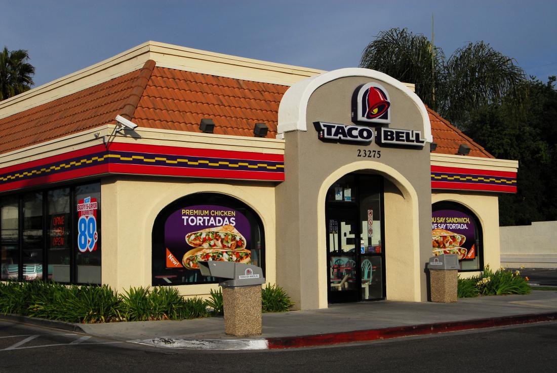 Loja da rede de fast food Taco Bell