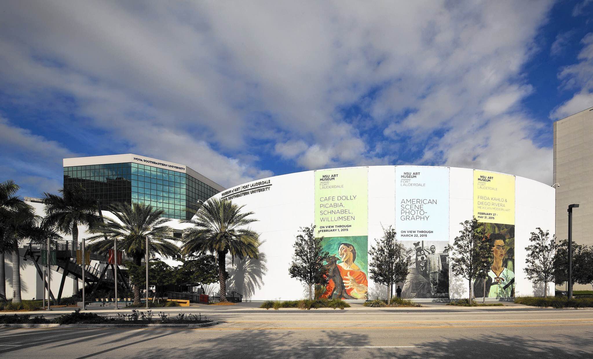 O NSU Art Museum, localizado em Downtown Fort Lauderdale