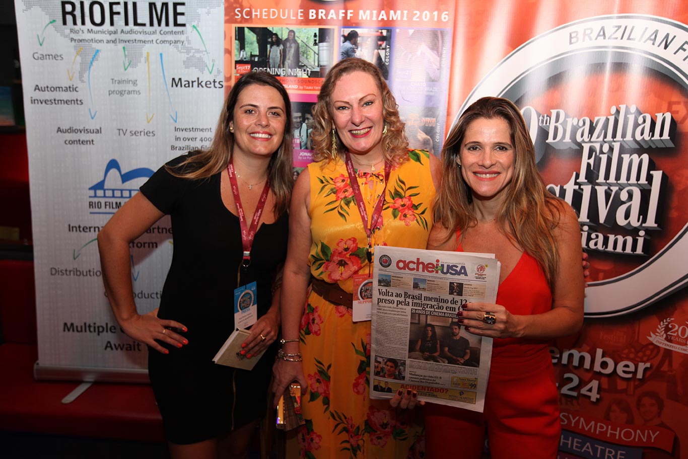 Ana Paula Franco, Esterliz Mayer Nunes e Ingrid Guimarães