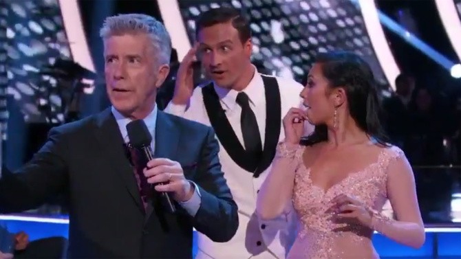 Ryan Lochte no Dancing with Stars