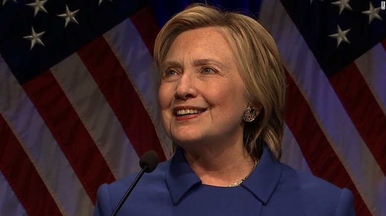 Hillary Clinton em evento em Washington