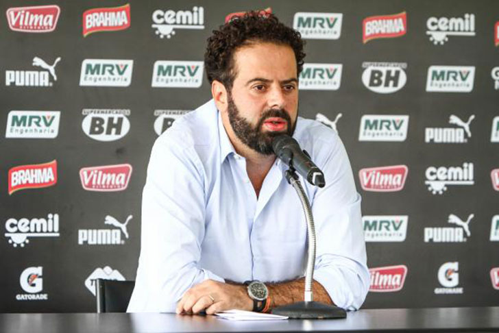 Presidente do Atlético Mineiro Daniel Nepomuceno