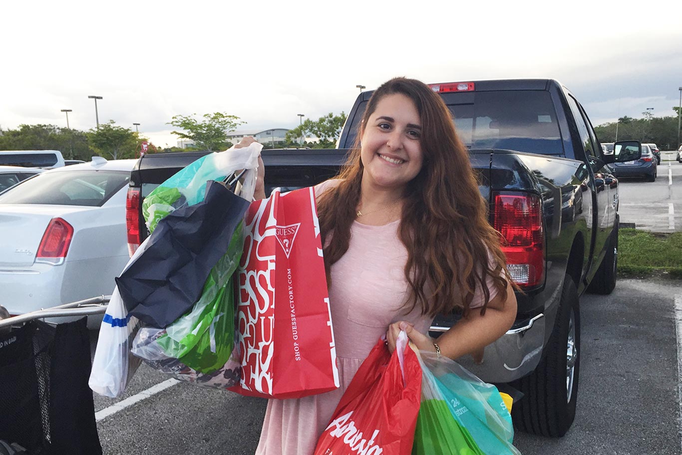 Fazendo compras no Sawgrass Mills