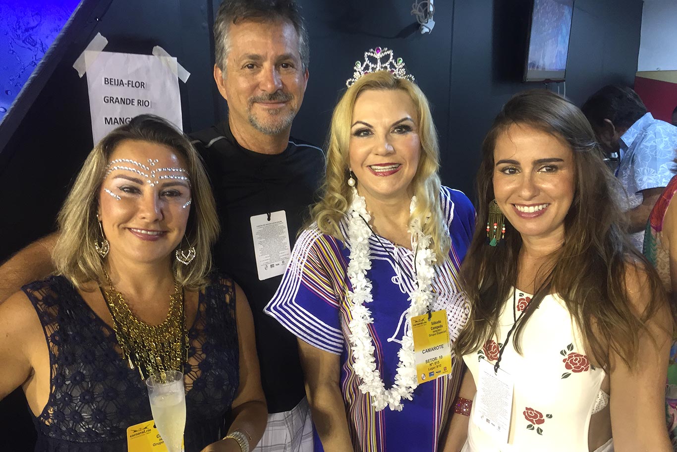 Silvana Hamade,Ragheb Hamade, Marta e Felicia Batista Ramos