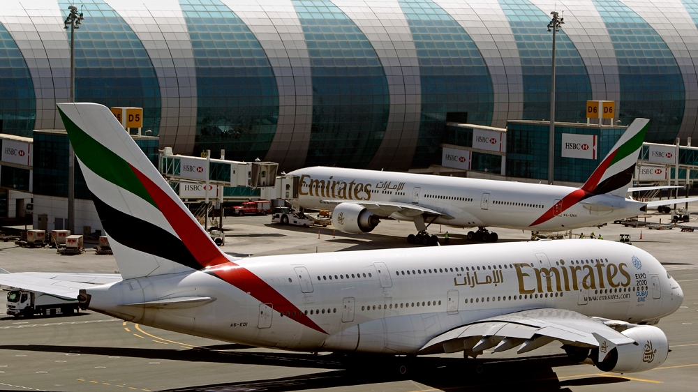 Emirates e Qatar Airways estão entre as companhias aéreas afetadas pela medida