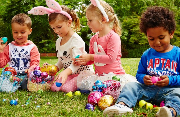 iversos eventos estão programados para as crianças no final de semana da Páscoa