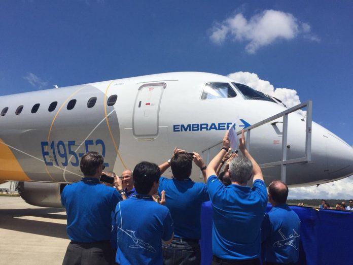 Embraer lançou maior jato comercial do Brasil, o E195-E2