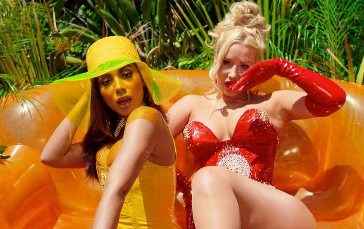 Iggy e Anitta estão divulgando a parceria em ‘Switch’