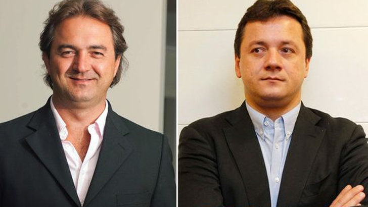 Os irmãos Joesley e Wesley Batista, donos do frigorífico JBS