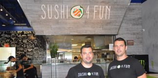 Thiago e Eric Lima são proprietários do Sushi 4 Fun
