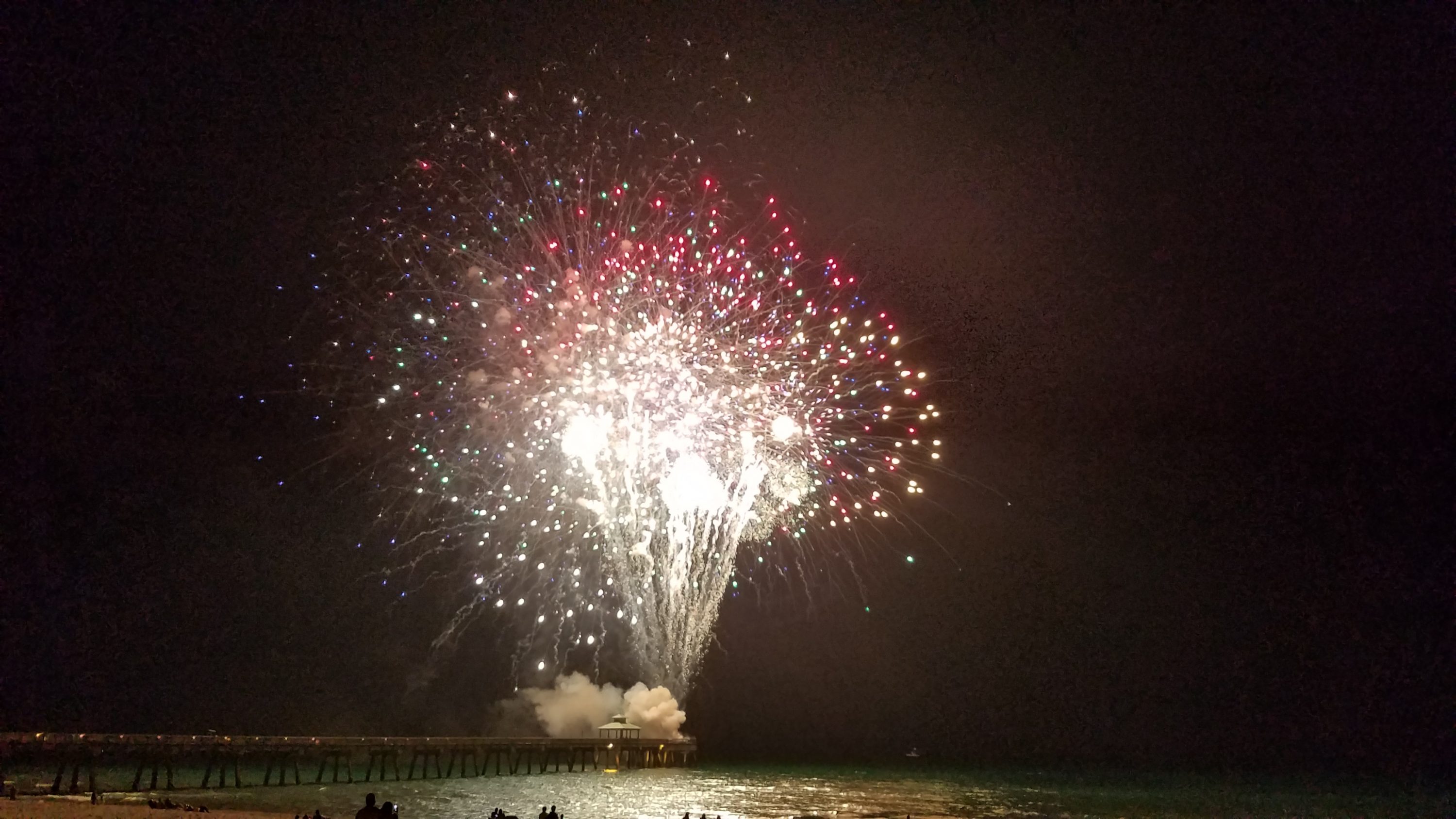 Comemoração do 4th de Julho em Deerfield Beach