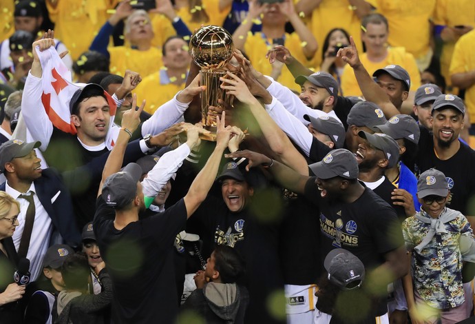 Golden State Warriors campeão da NBA de 2017 Foto Getty Images