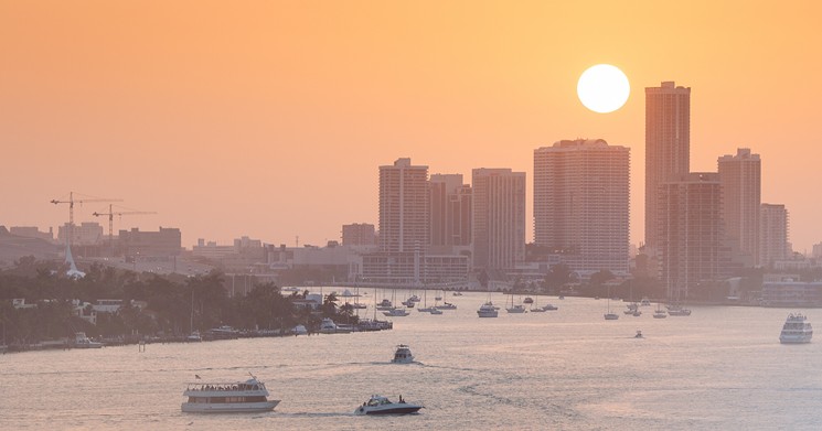 Miami bateu recorde de calor em julho. Crédito Aurimas_Miami Times