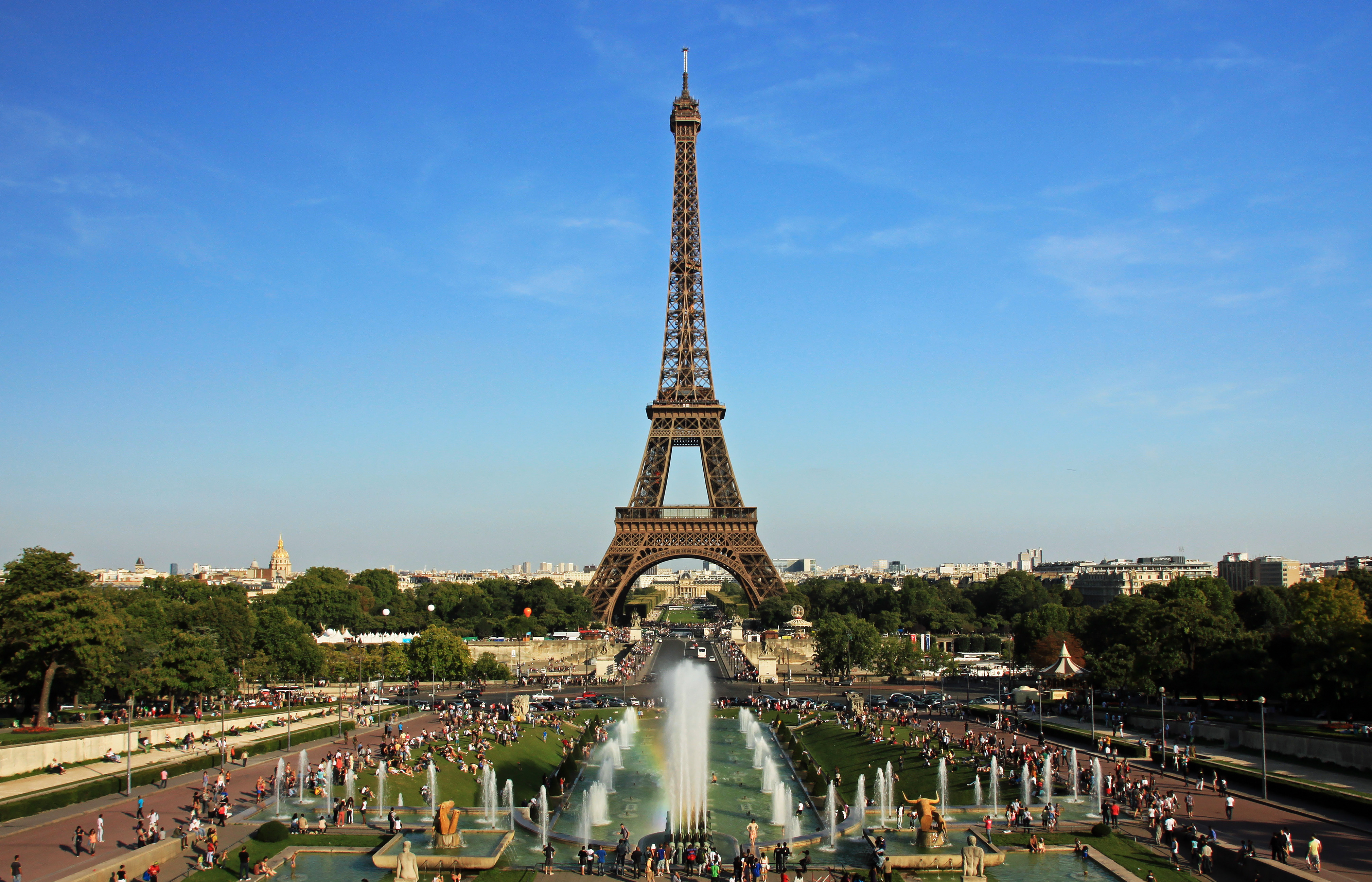 O PSG pediu autorização para a Gendarmaria francesa para celebrar um evento na Praça de Trocadero, com a Torre Eiffel ao fundo