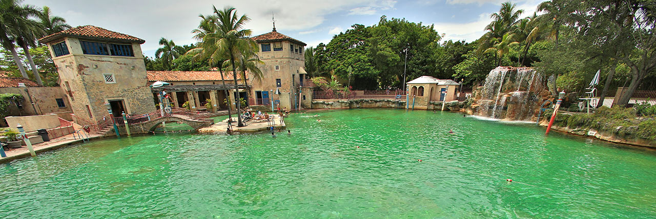 Venetian Pool é uma das atrações de Coral Gables