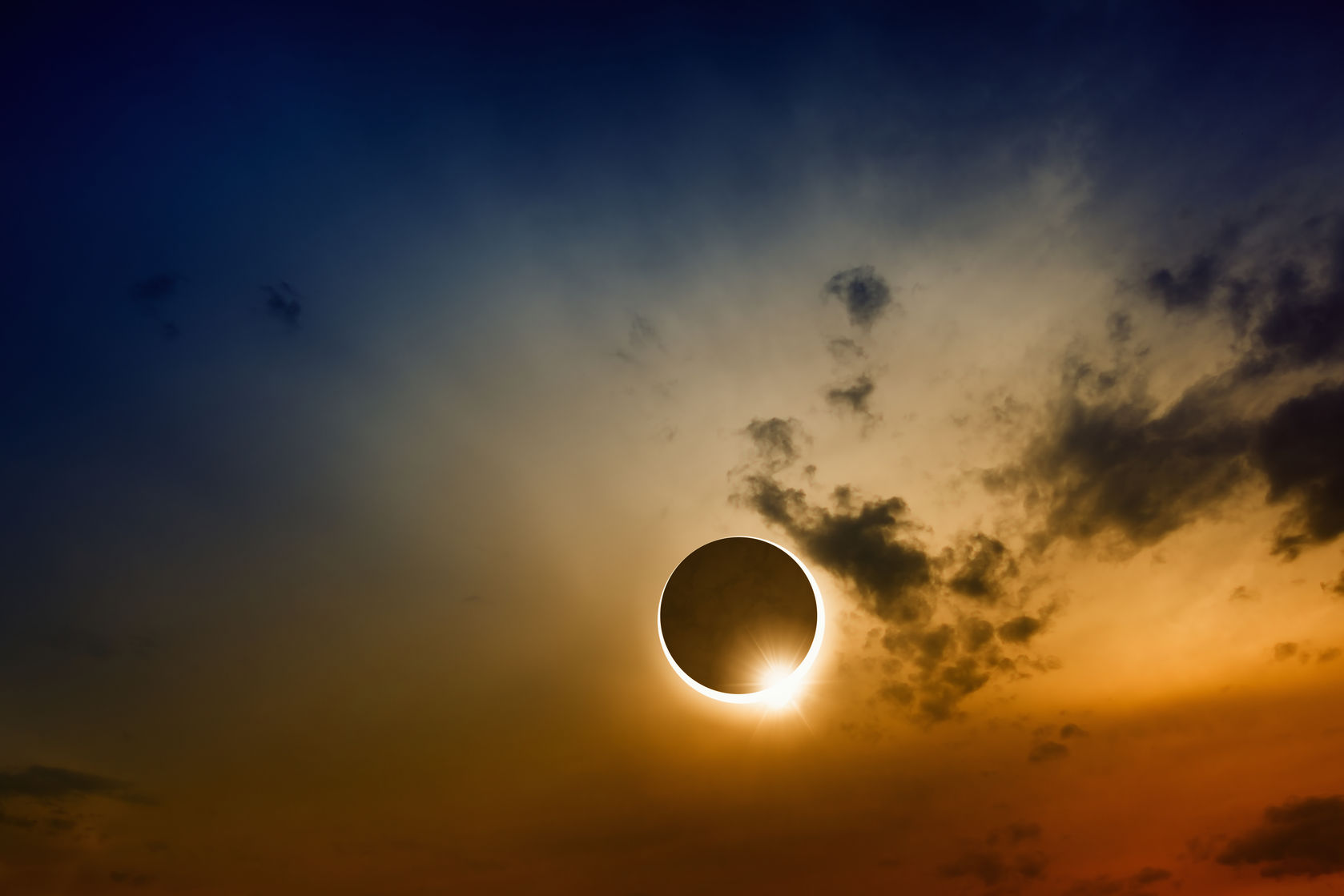 É grande a expectativa para o eclipse total do sol
