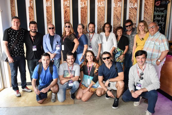 Atores, diretores e organizadores do Brazilian Film Festival of Miami