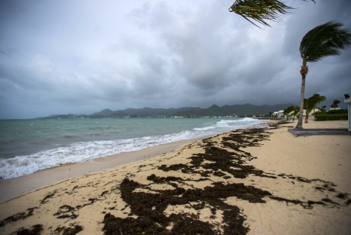 Irma nas ilhas do Caribe