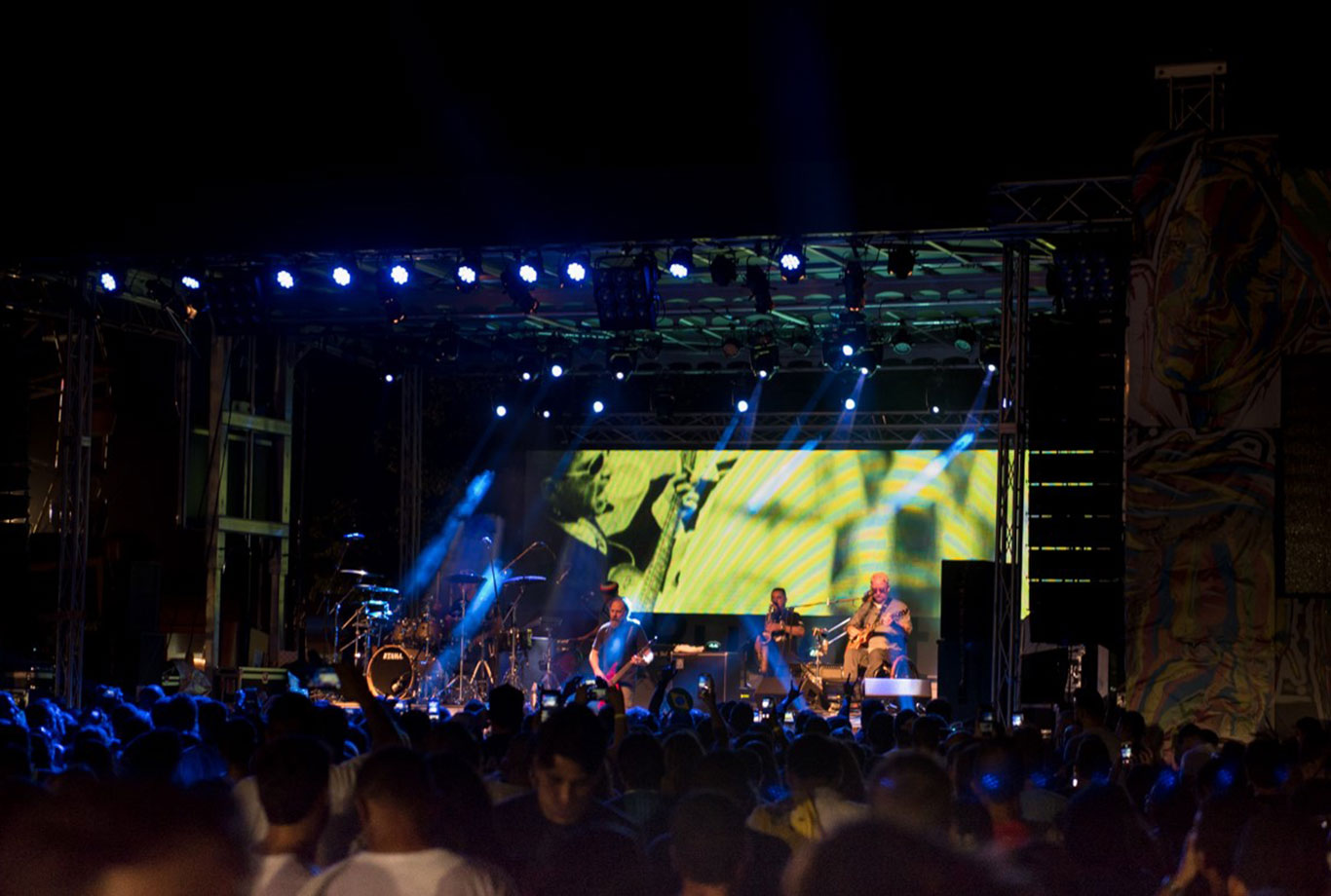 A banda Paralamas do Sucesso foi a atração principal do evento