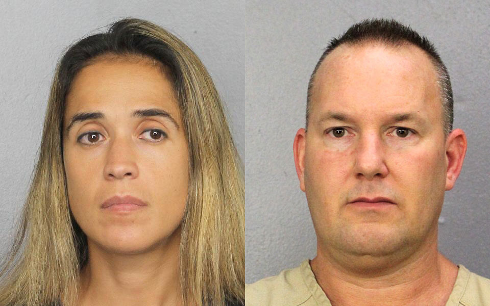 Eric Robinson e Isabella Tagliarini estão presos