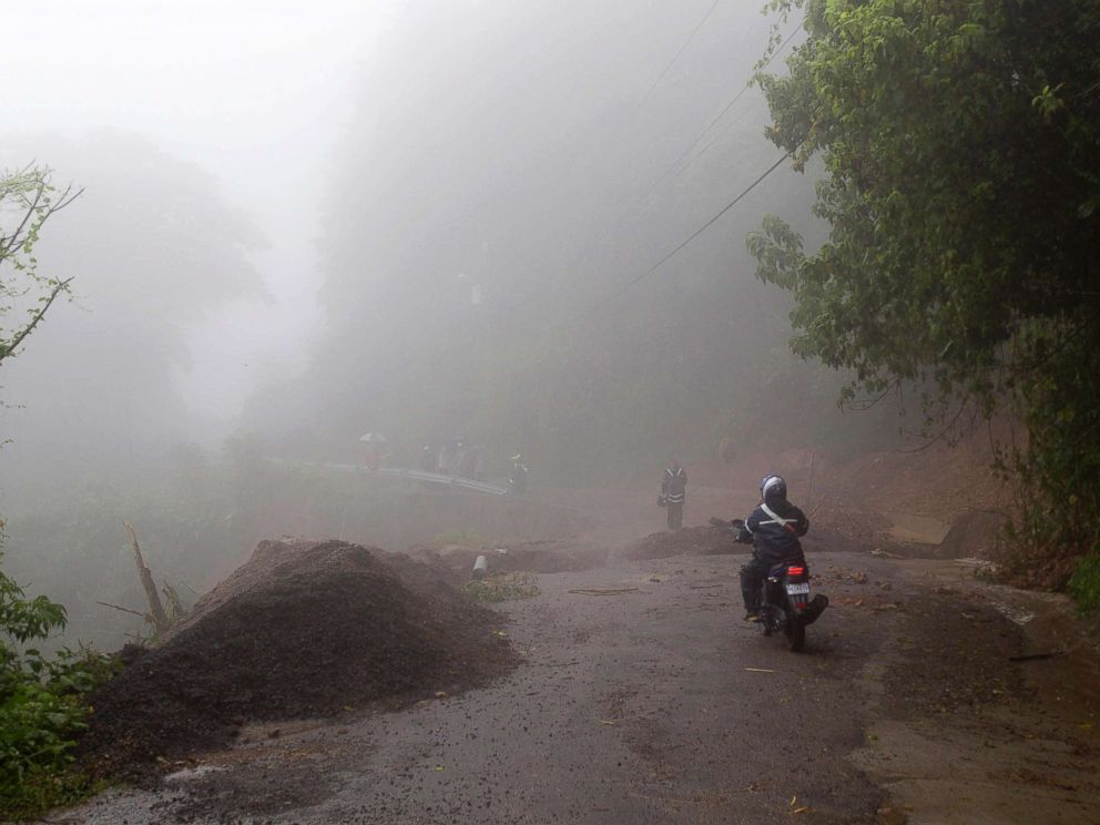Tempestade tropical Nate causou destruição na Costa Rica