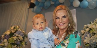 Marta Ramos e o seu netinho