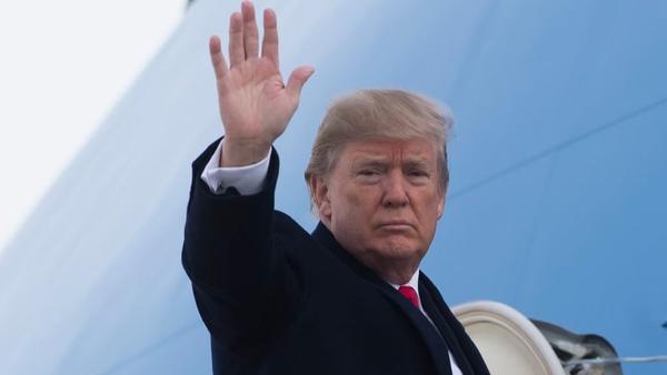 Trump chega a Mar-a-Lago