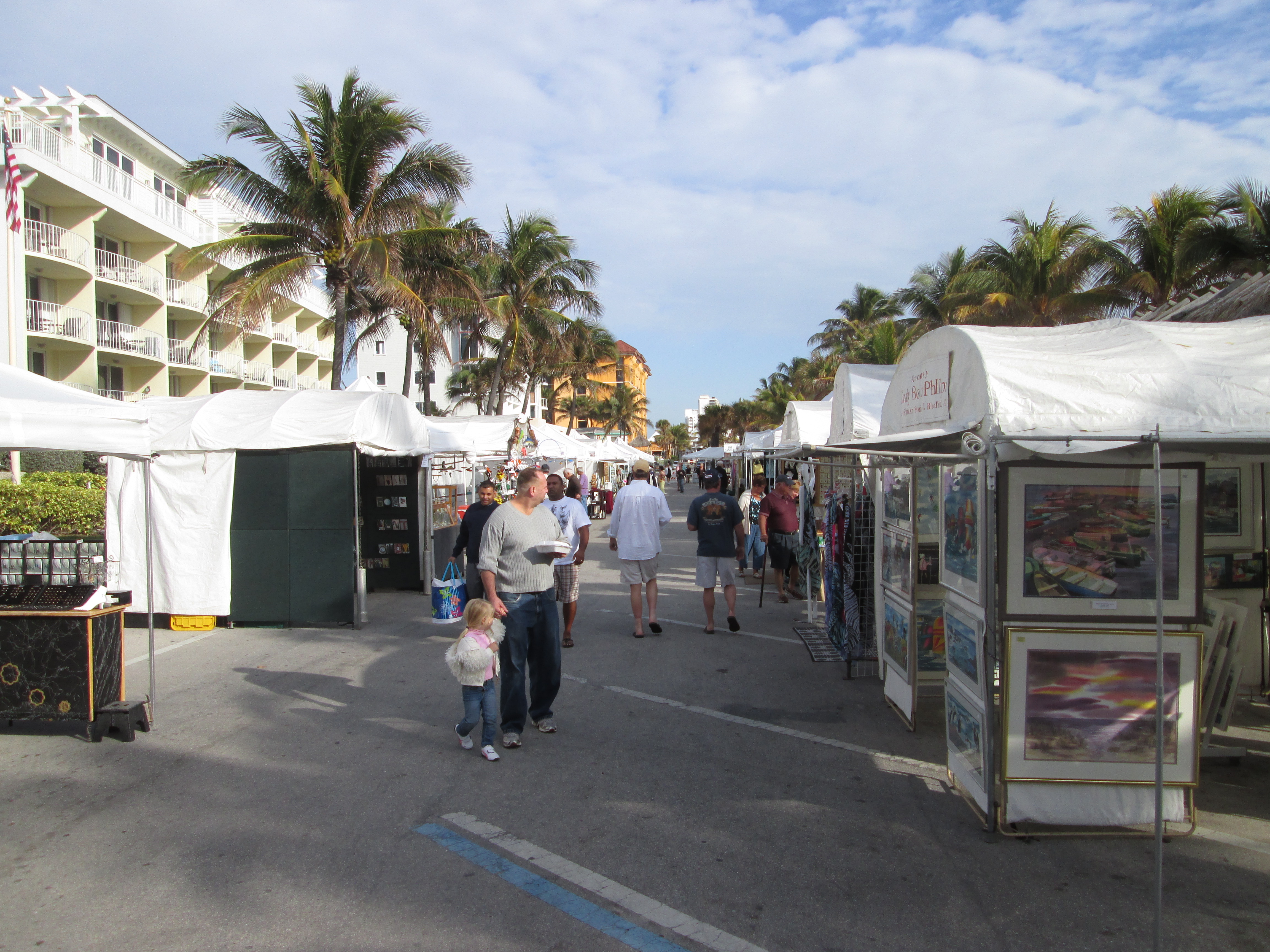 Tradicional festival de arte ao ar livre agita Deerfield Beach neste