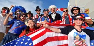 Turistas americanos durante a Copa 2014 FOTO Terra