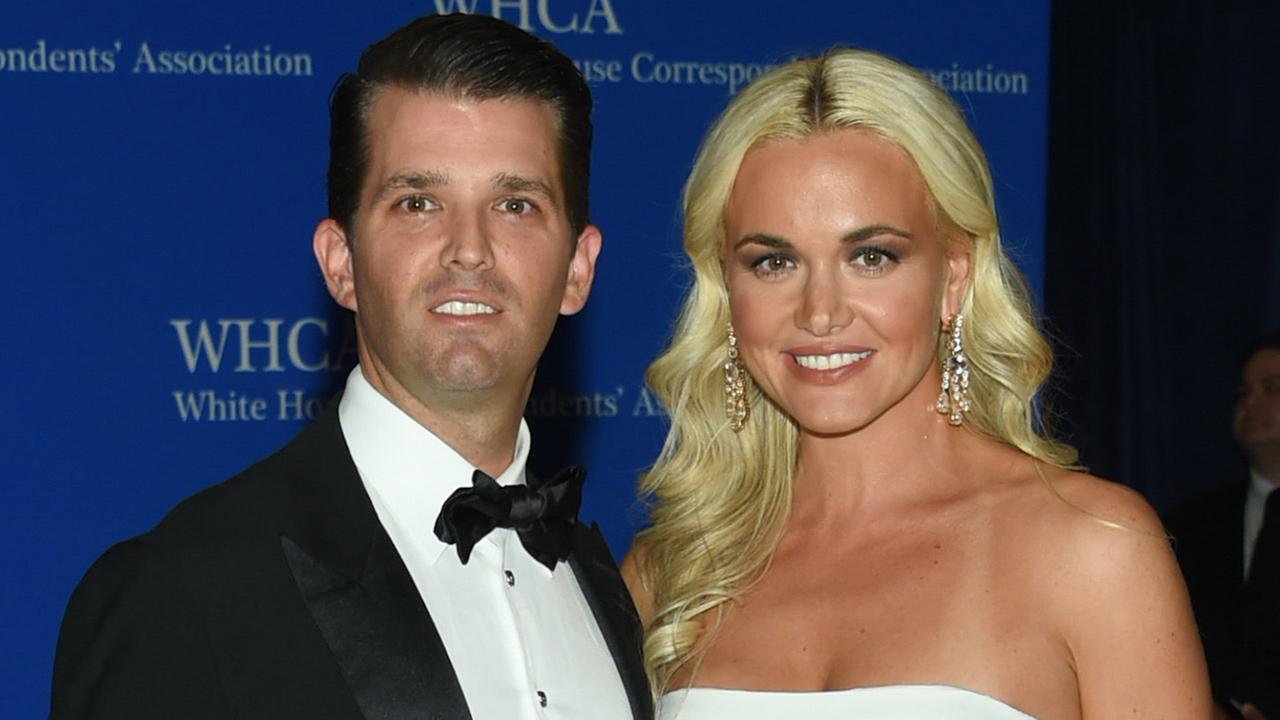 Donald Trump Jr. e sua esposa Vanessa Trump