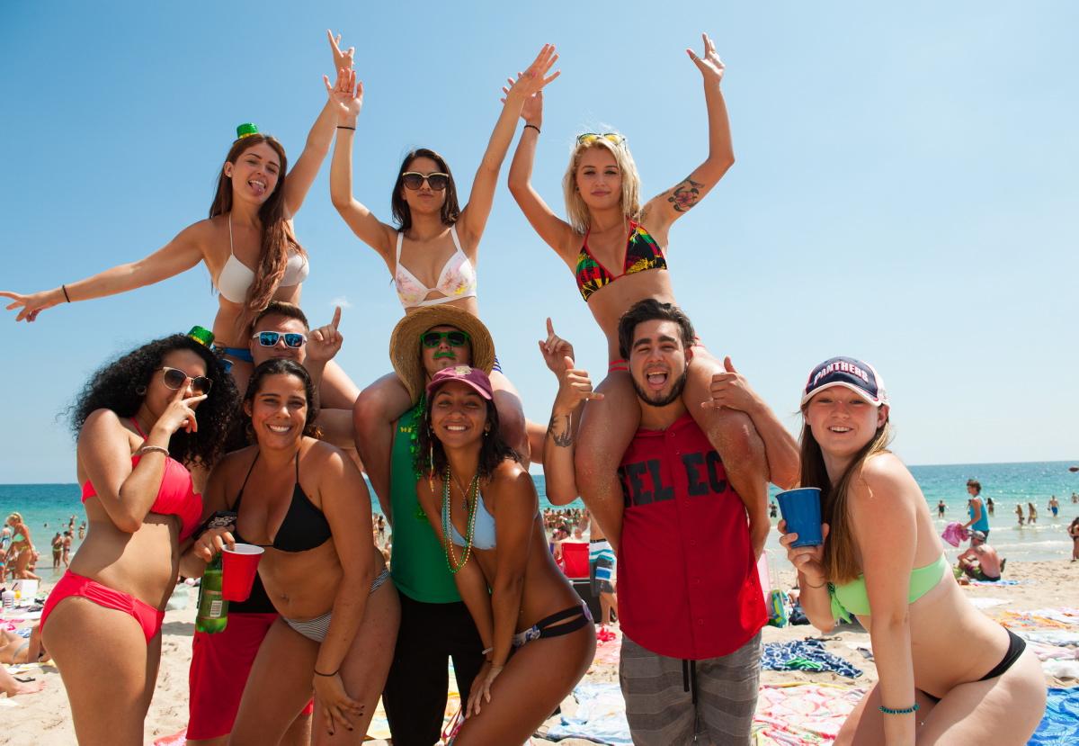 Spring Break em Fort Lauderdale é um dos mais animados dos EUA FOTO NY Daily News