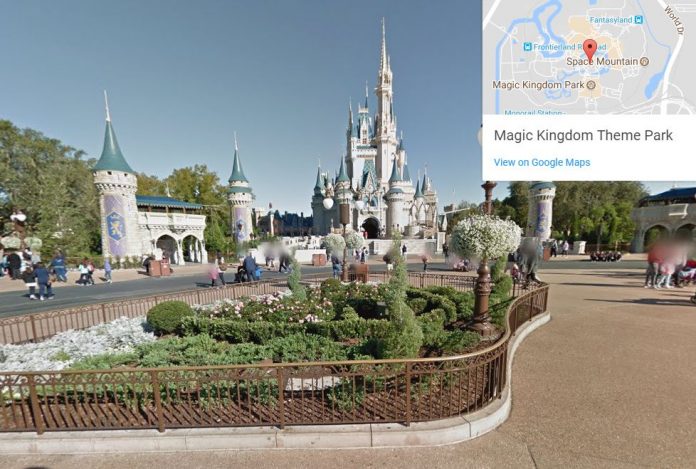 Magic Kingdom no Google Street View - FOTO Google