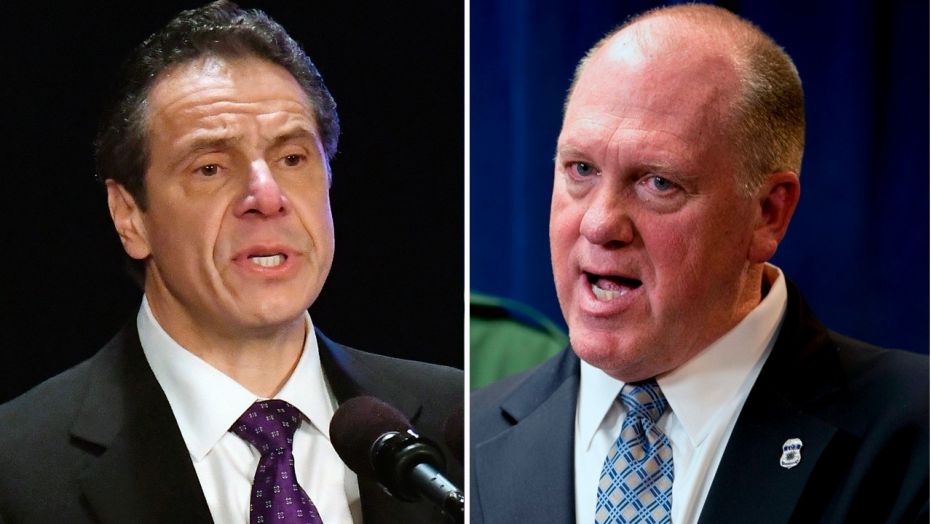 Governador de NY, Andrew Cuomo, está em pé de guerra com o diretor do ICE Thomas Homan