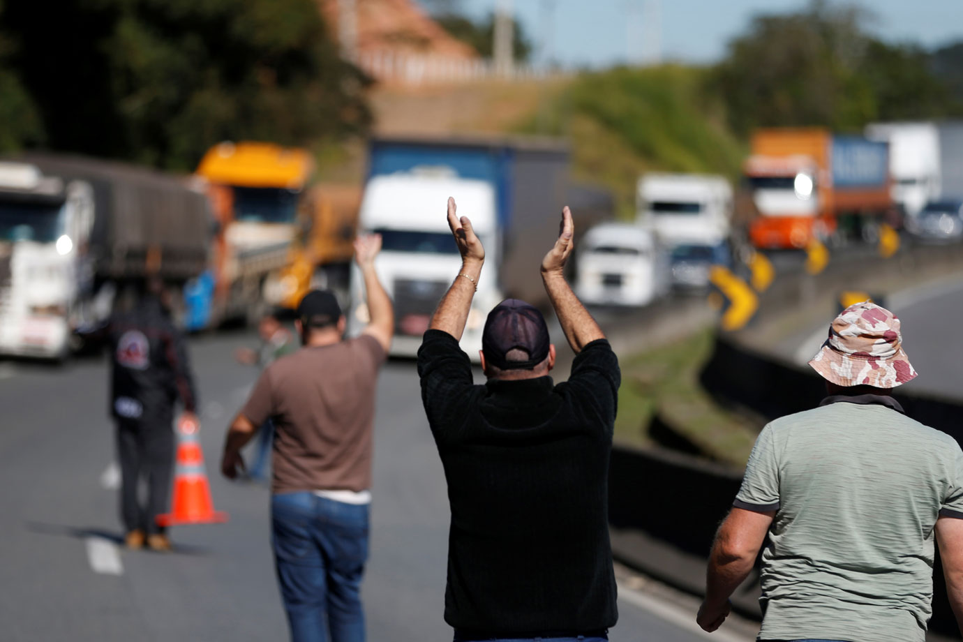 Caminhoneiros fizeram greve e paralisaram o Brasil