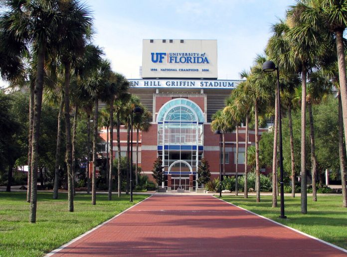 Campus da University of Florida, em Gainesville