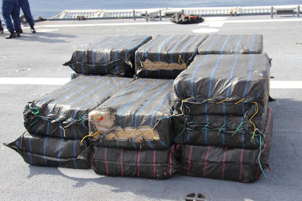 Cocaína apreendida FOTO U.S. Coast Guard