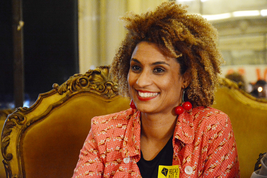 A Vereadora Marielle Franco (PSOL) foi assassinada no dia 14 de março