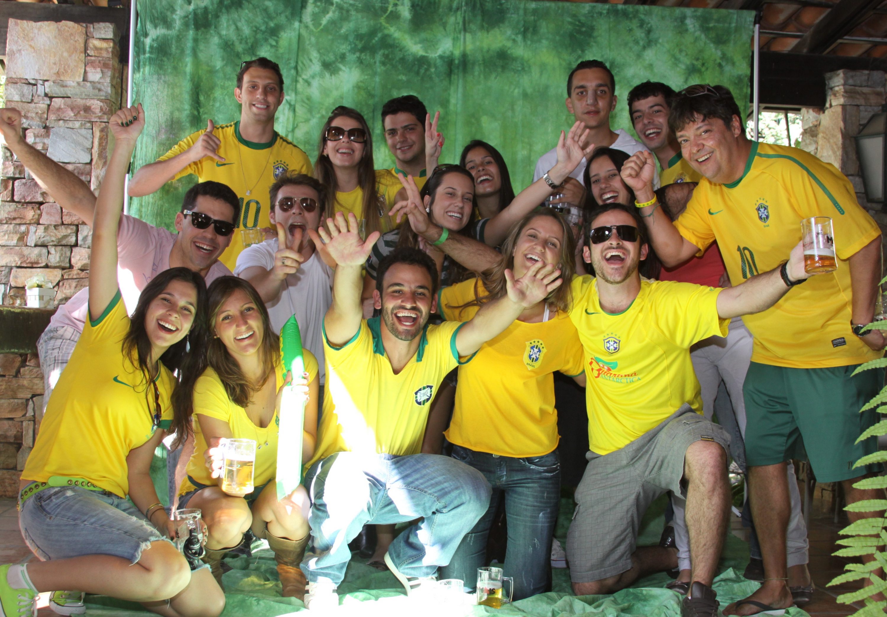 Torcida brasileira na Copa de 2014