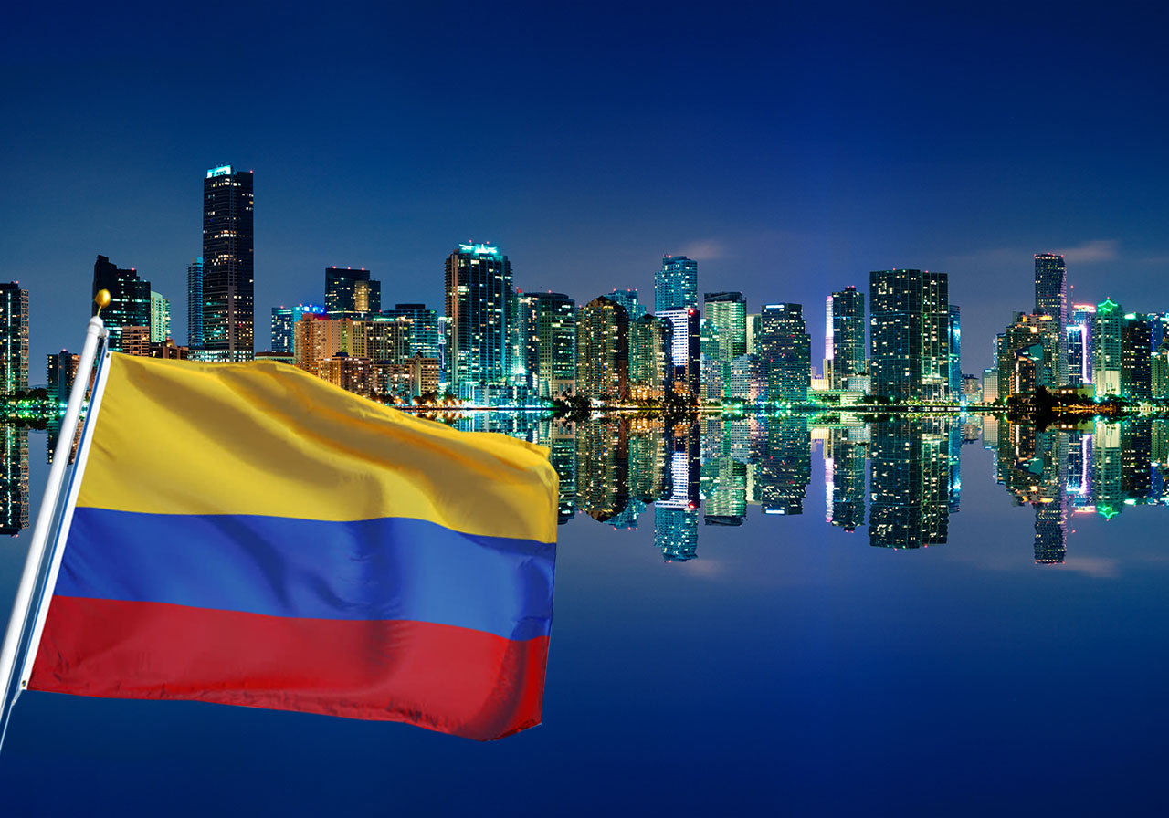 Colômbia lidera lista de países que buscam imóveis em MIA