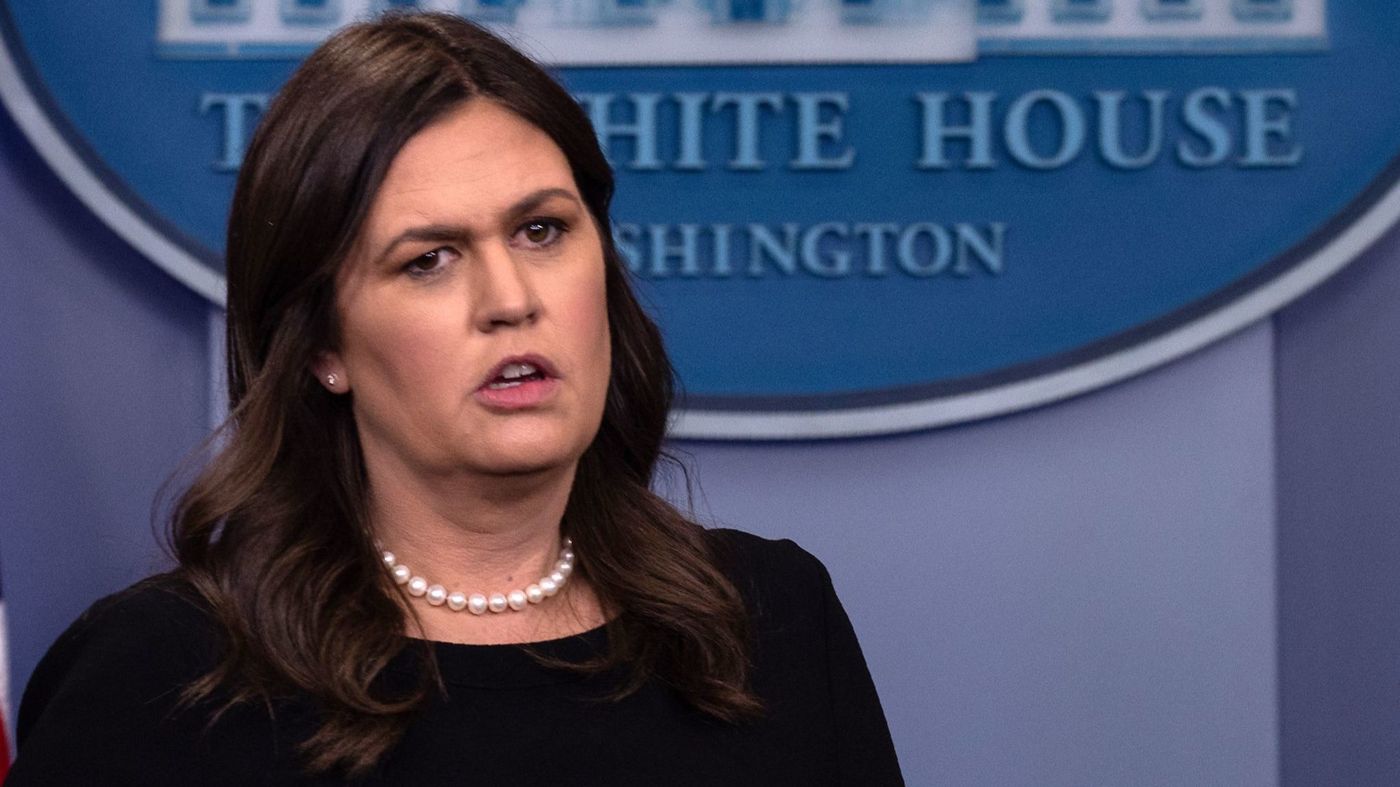 Sarah Sanders é porta-voz da Casa Branca