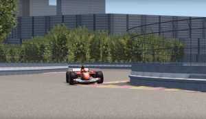 Simulacao do circuito de Miami para Formula 1