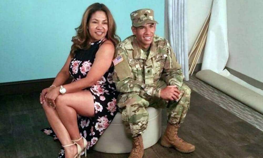 Fanny Lorenzo e seu filho americano. Ela foi deportada para a Nicarágua